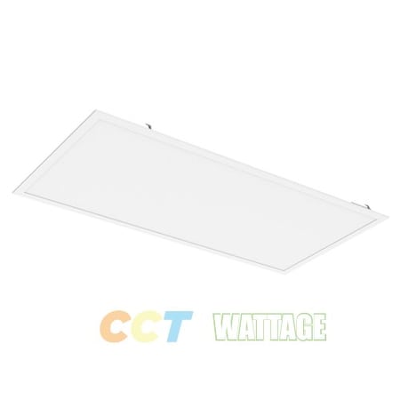 1x4 LED Back-lit Flat Panel, CCT And Wattage Selector